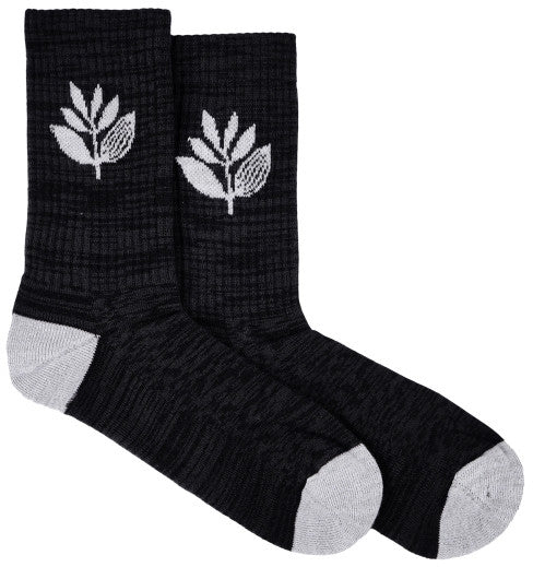  Magenta Skateboards Calze Plant Socks Black Ash Uomo Nero