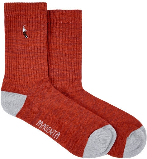  Magenta Skateboards Calze Pws Socks Auburn Uomo Arancione