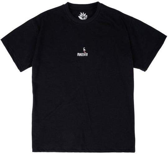  Magenta Skateboards T-shirt Pws Tee Black Uomo Nero