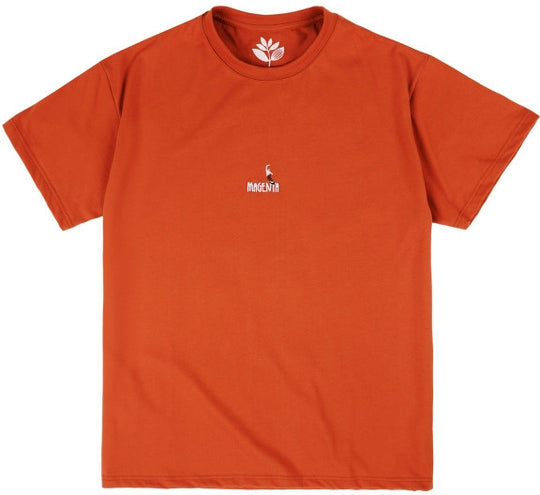  Magenta Skateboards T-shirt Pws Tee Brick Uomo Arancione