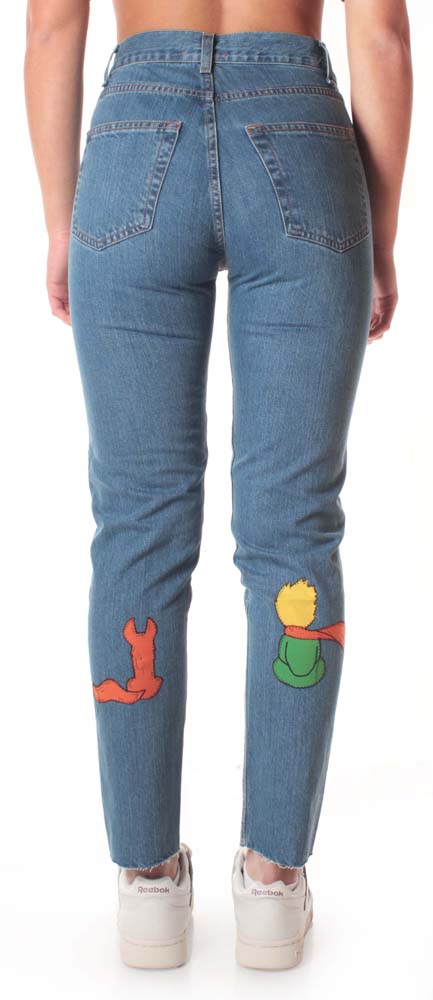  T-patch Pantaloni The Little Prince Medium Blue Tpatch Donna