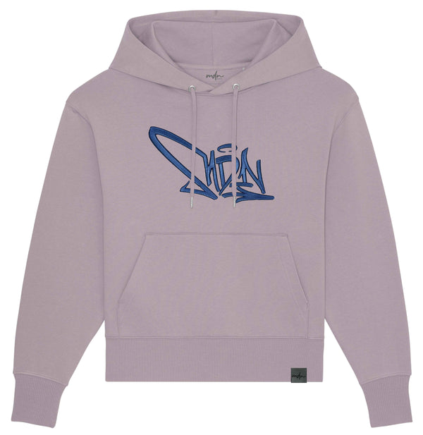 MDN felpa Tag Logo Hoodie lilac