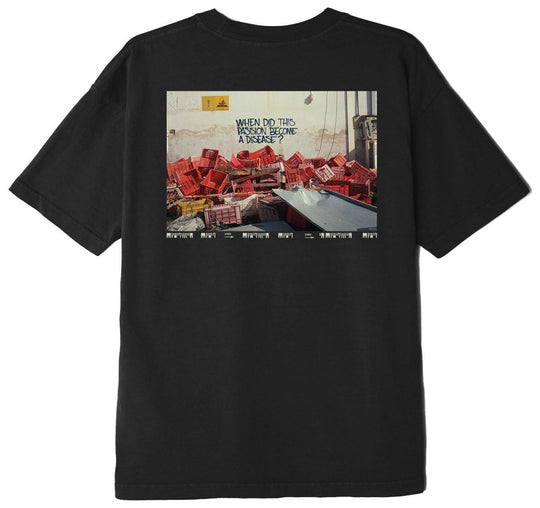  Mdn T-shirt 35mm Disease Tee Black Special_unisex Nero