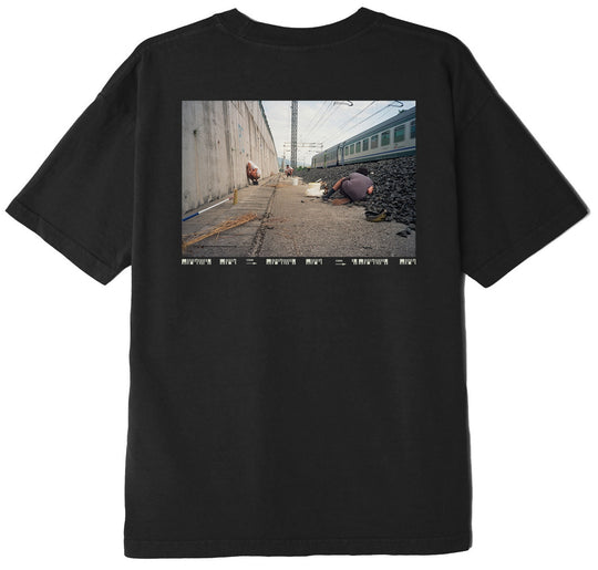  Mdn T-shirt 35mm Hide Tee Black Special_unisex Nero