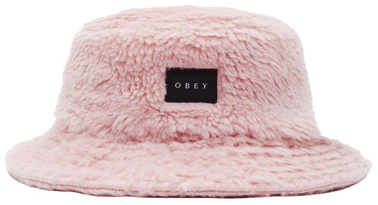  Obey Cappello Sherpa Bucket Putty Pink Special_unisex Rosa