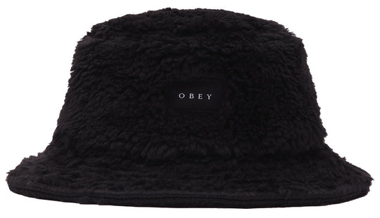  Obey Cappello Sherpa Bucket Black Mint Special_unisex Nero