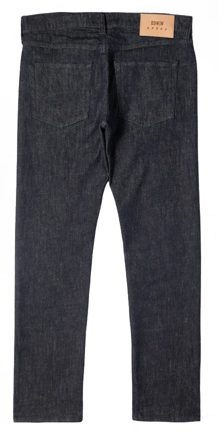  Edwin Pantaloni Jeans Ed 55 Regular Tapered Blue Rinsed Uomo - 3