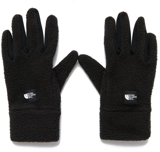  The North Face Guanti Fleeski Etip Glove Black Uomo Nero