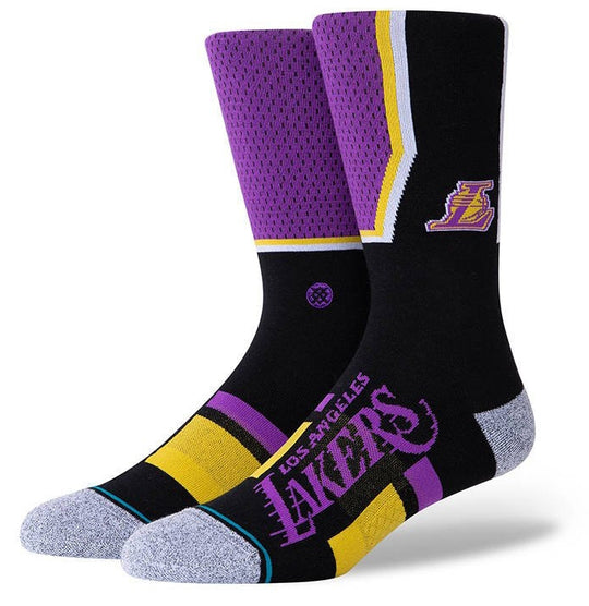  Stance Calze Lakers Shortcut 2 Socks Purple Uomo Viola