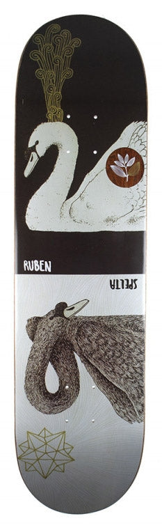  Magenta Skateboards Deck Ruben Spelta Swans Zoo Board 8.375 Special_unisex Nero