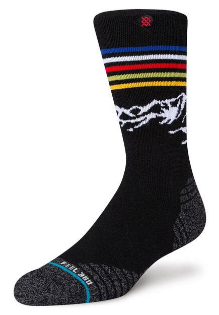  Stance Calze Fish Tail Socks Black Uomo Nero