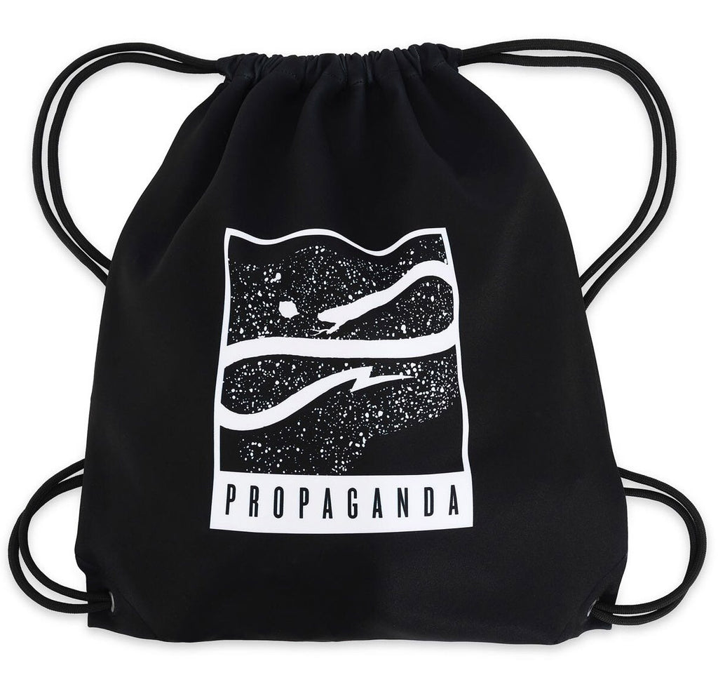  Propaganda Zaino Drust Drawstring Bag Black Unisex - 1