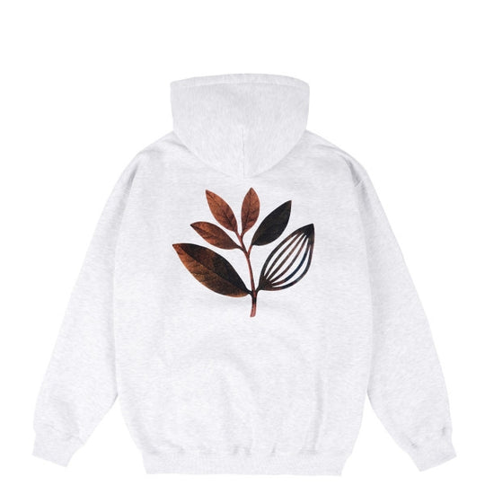  Magenta Skateboards Felpa Fall Leaf Hoodie Ash Uomo Grigio