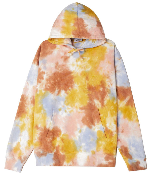 Obey felpa Mini Bold Recycled Tie Dye Hood toffe multi