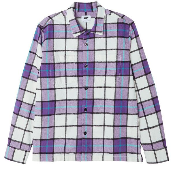 Obey camicia Sully Shirt orchid multi