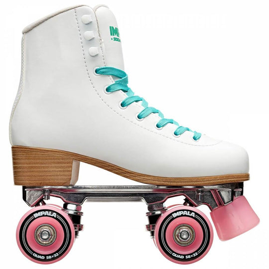  Impala Pattini A Rotelle Quad Skate White Donna Argento