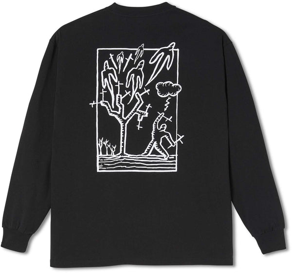 Polar Skate Co. t-shirt Heaven Longsleeve black