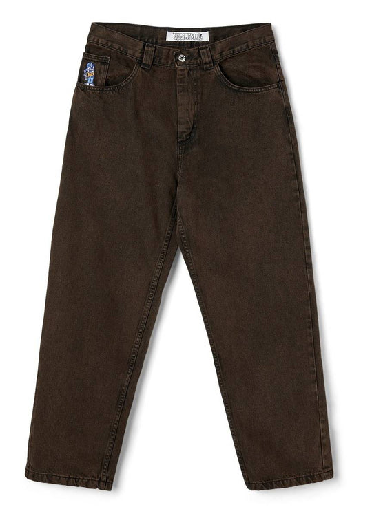  Polar Skate Co. Pantaloni Jeans ’93 Denim Brown Black Uomo Marrone