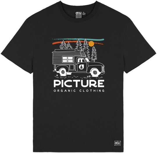  Picture T-shirt Custom Van Tee Black Uomo Nero