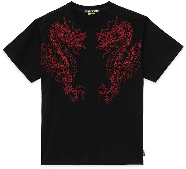 Iuter t-shirt Dragon Tee black