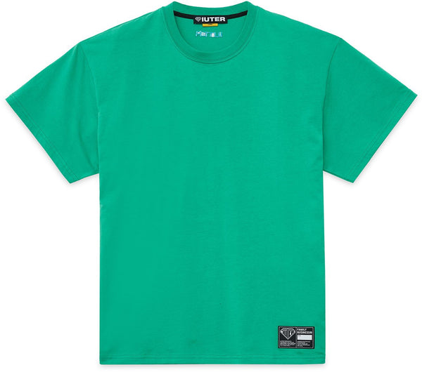 Iuter t-shirt Family Business Tee emerald