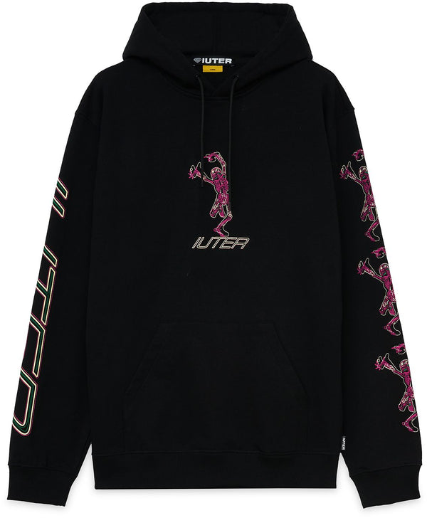 Iuter felpa Skeleton Hoodie black