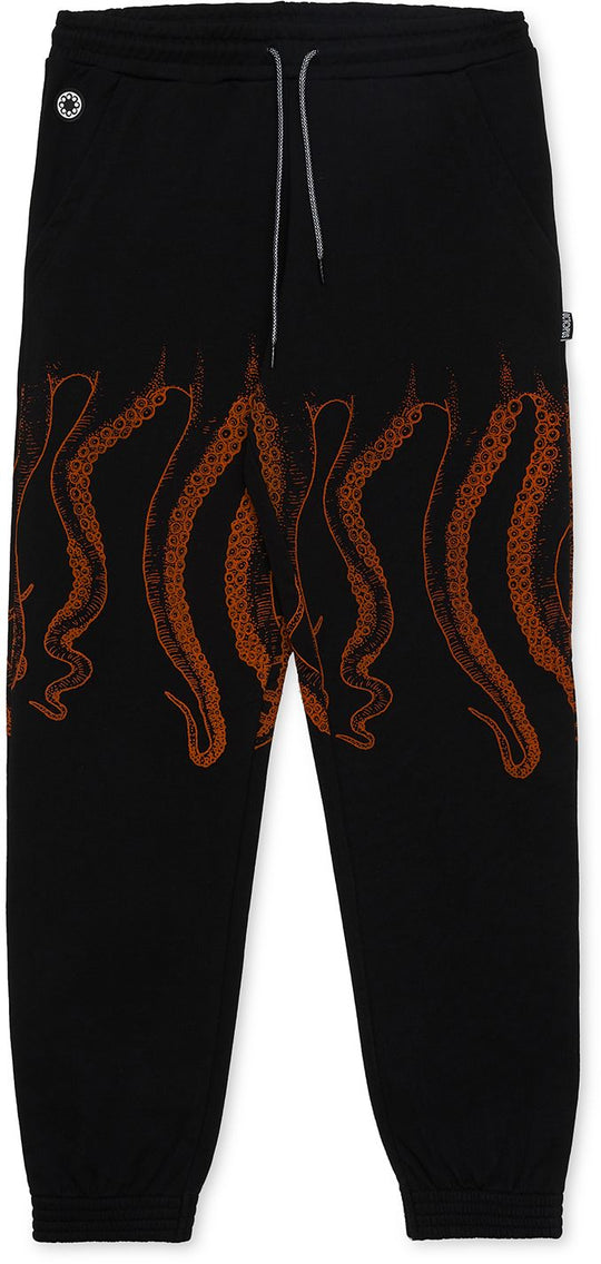  Octopus Pantaloni Outline Sweatpant Black Uomo Nero