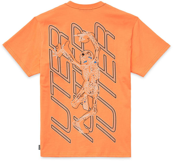 Iuter t-shirt Skeleton Tee peach