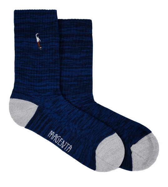  Magenta Skateboards Calze Pws Socks Navy Uomo Blu