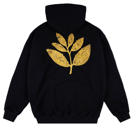  Magenta Skateboards Felpa Plant City Hoodie Black Uomo Nero