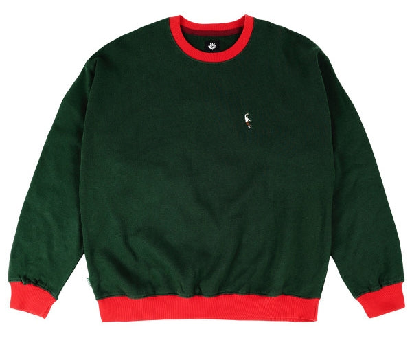 Magenta Skateboards maglione PWS Crew Green