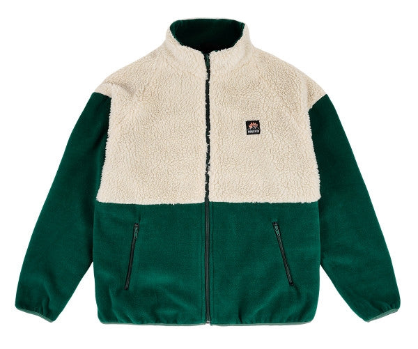 Magenta Skateboards giacca MTN Sherpa Jacket beige green