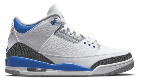  Jordan 3 Retro Shoes Racer Blue Uomo