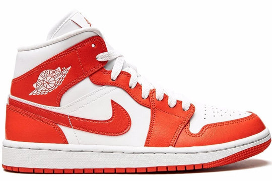  Jordan 1 Mid Shoes Syracuse W Donna Arancione