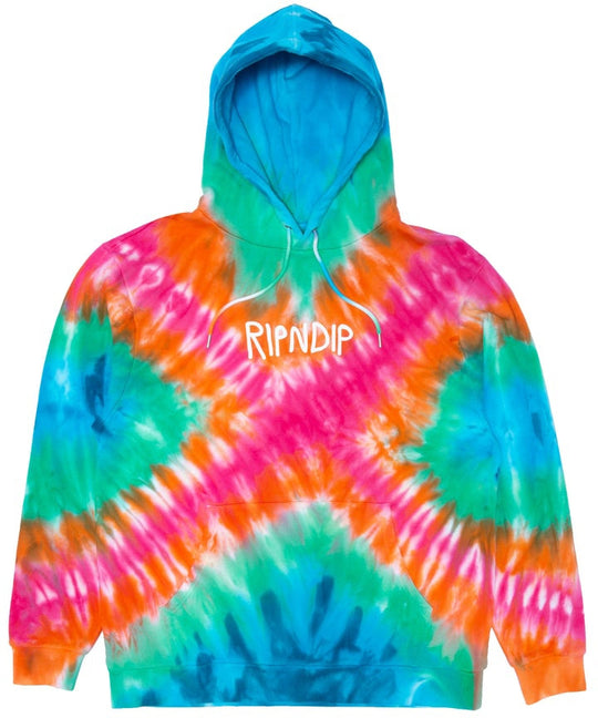  Ripndip Felpa Og Prisma Hoodie Rainbow X Dye Uomo Multicolore
