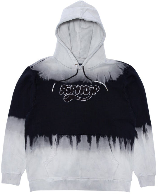  Ripndip Felpa Ripntail Hoodie Tan Black Stripe Dye Uomo Nero