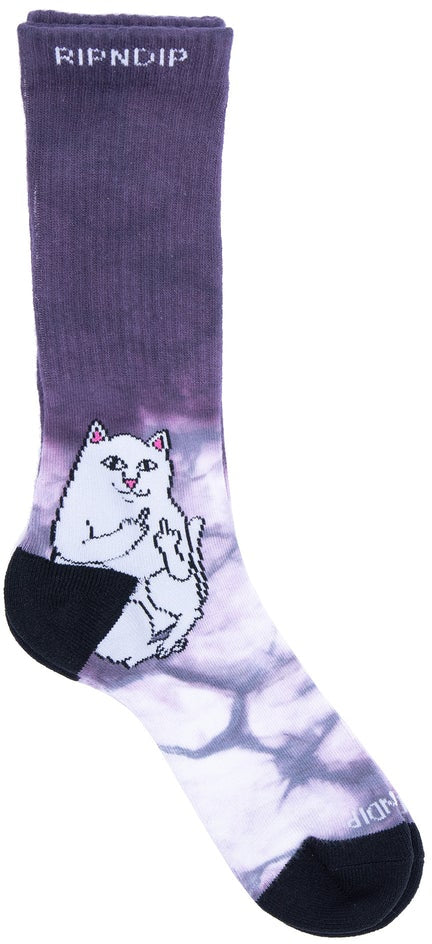  Ripndip Calze Lord Nermal Socks Mauve Half Dye Uomo Multicolore