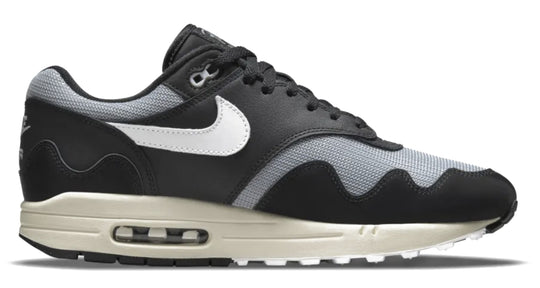  Nike Air Max 1 Patta Waves Black With Bracelet Uomo Nero