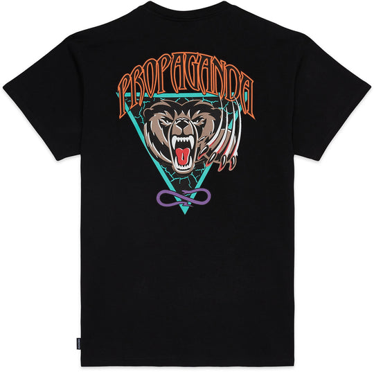  Propaganda T-shirt Grizzly Black Uomo Nero
