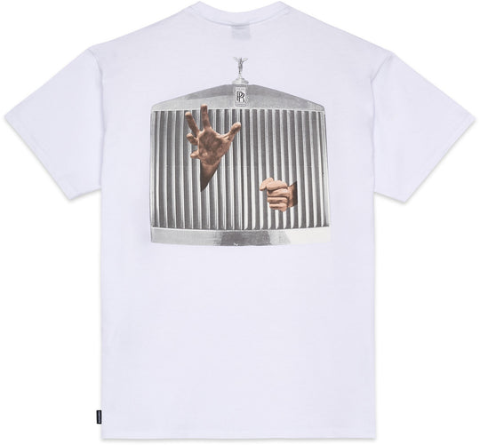  Propaganda T-shirt Rolls Tee White Uomo Bianco