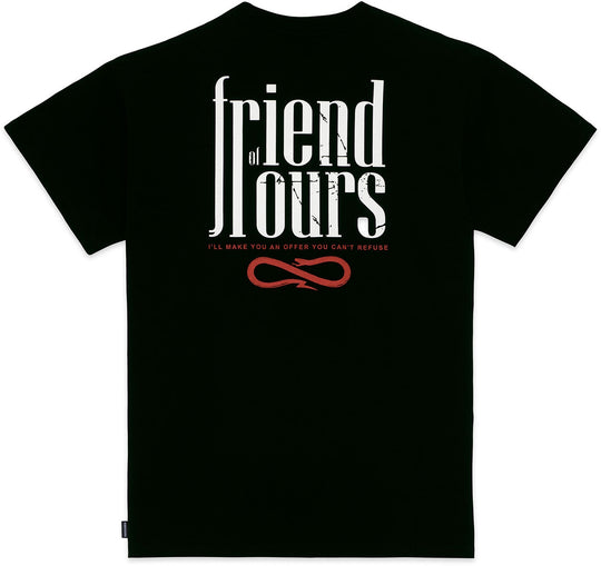  Propaganda T-shirt Friend Tee Black Uomo Nero