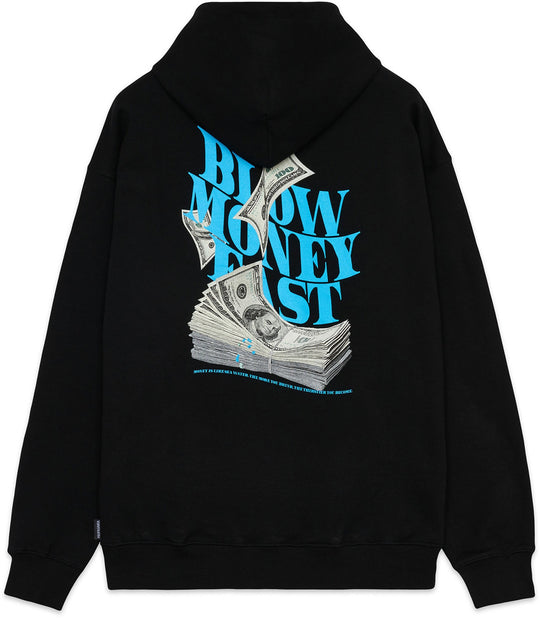  Propaganda Felpa Bfm Hoodie Black Uomo Nero