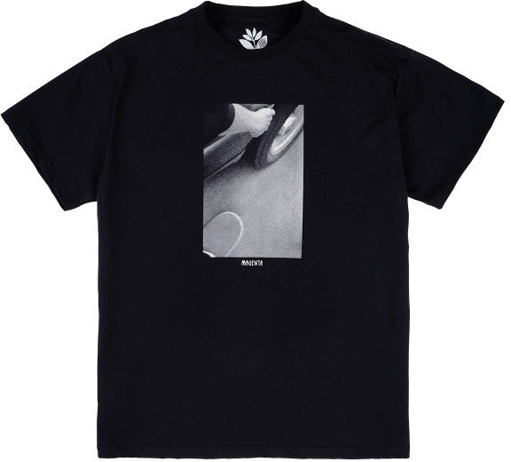  Magenta Skateboards T-shirt Skitch Black Nero Uomo - 1