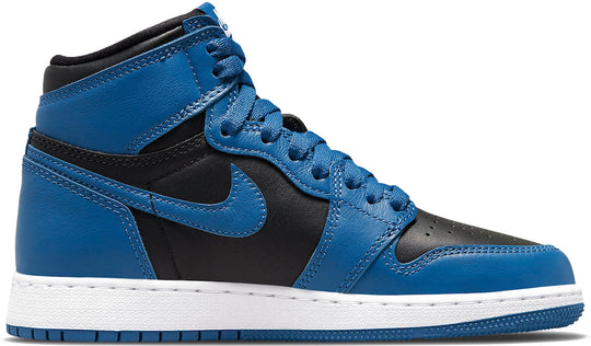  Jordan 1 Retro High Og Shoes Dark Marina Blue Uomo