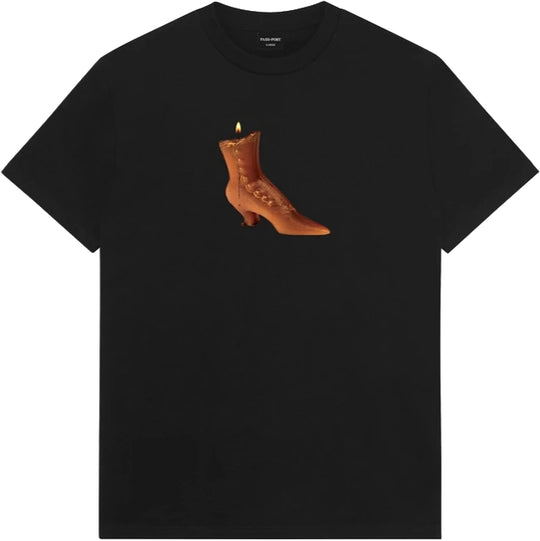  Pass-port T-shirt Old Boot Tee Black Uomo Nero