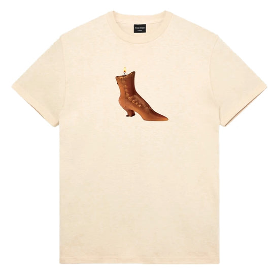  Pass-port T-shirt Old Boot Tee Natural Uomo Beige