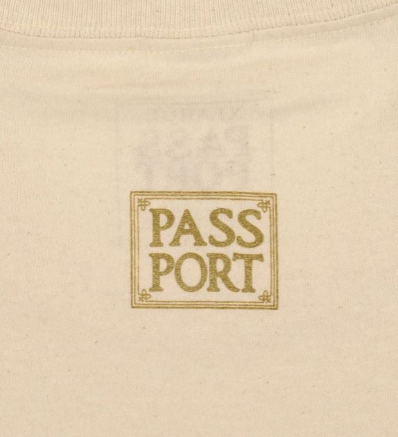  Pass-port T-shirt Old Boot Tee Natural Beige Uomo - 4