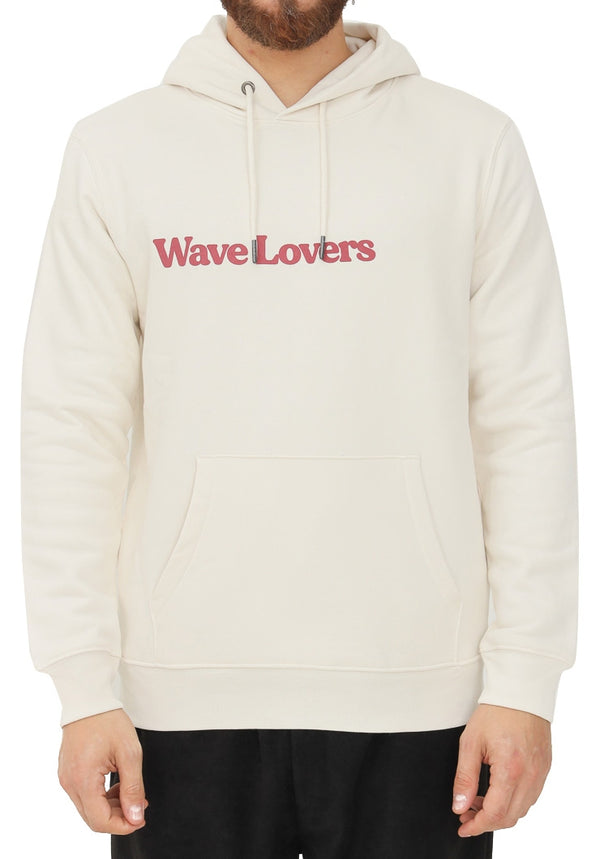 The Silted Company Felpa Lovers Hoodie Vanilla