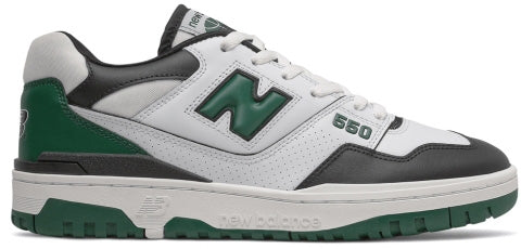  New Balance 550 Le1 White Green Black Uomo Verde