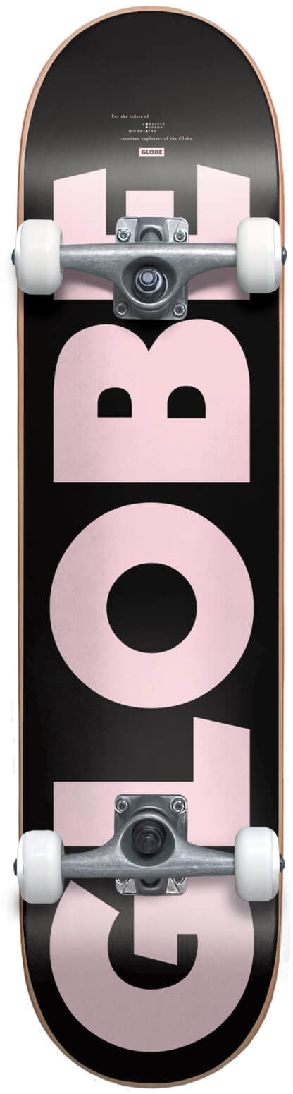 Globe skateboard G0 Fubar complete 8.0" black pink